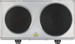 G3 Ferrari Fornello Elettrico Doppio 1000W+1500W 5Temp