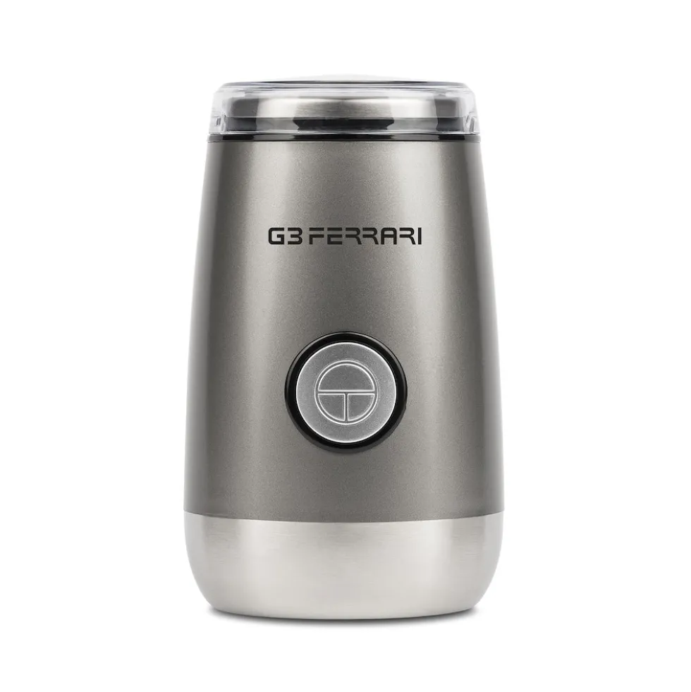 G3 Ferrari Macinacaffe 150W Inox 50Gr Lama Inox Kirin Argentum