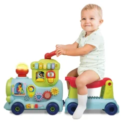 Gioco primipassi Lisciani 113699 CAROTINA BABY Il trenino primipassi 4