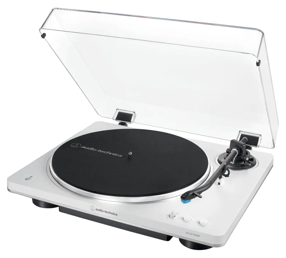 Giradischi Audio Technica AT LP70XBTWS FULLY AUTOMATIC White