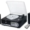 Giradischi Majestic 110538 Tt 38R Cd Tp Usb Sd Nero
