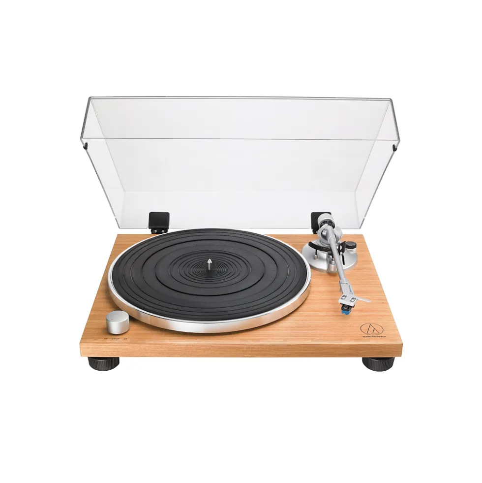 Giradischi manuale Audio-Technica AT-LPW30TK con trasmissione a cinghia