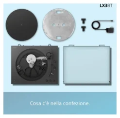 Giradischi Sony PSLX3BT CEL Gray