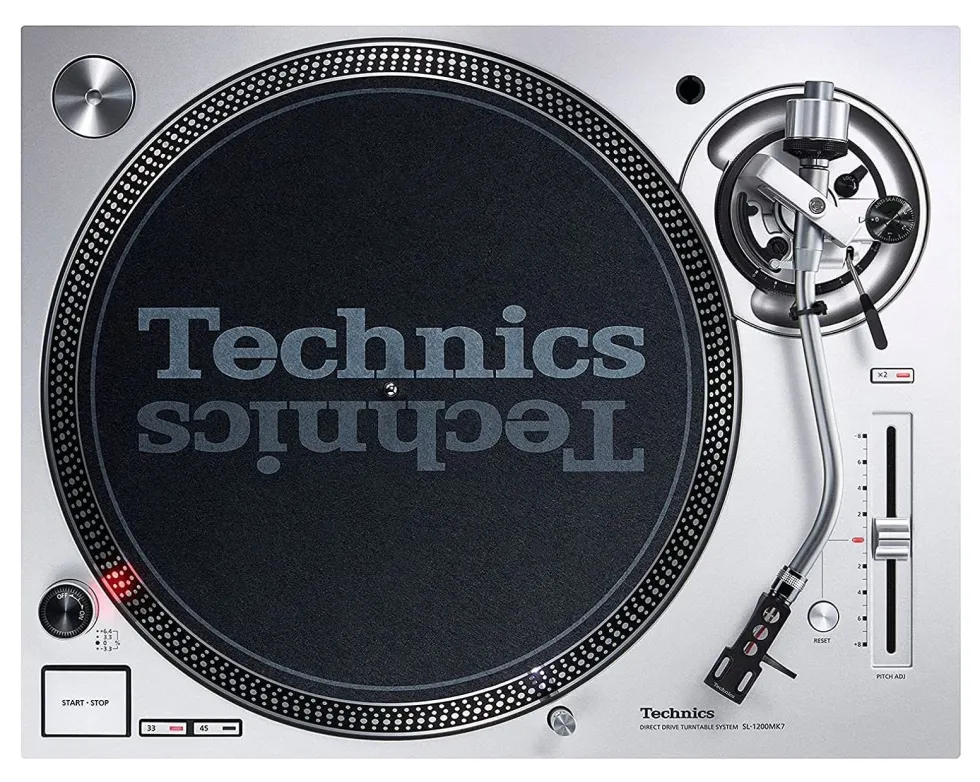 Giradischi Technics SL 1200 MK7 DJ SERIES Silver