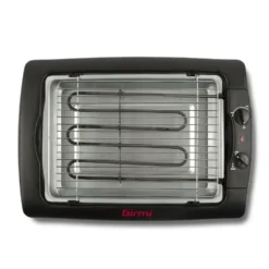 Girmi Barbecue Con Griglia Inox 2000W 34X24,50 Regolazione Temperatura