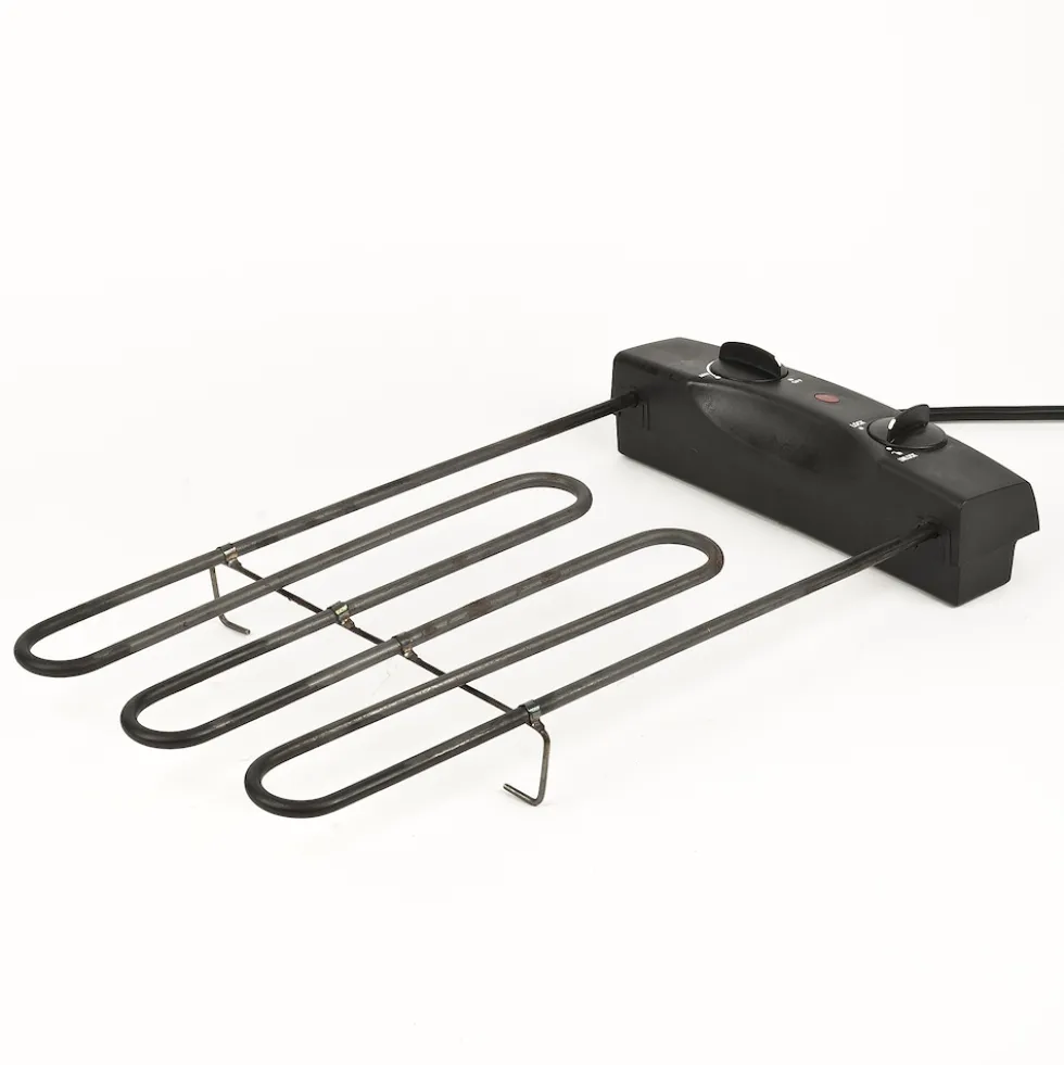 Girmi Barbecue Con Griglia Inox 2000W 34X24,50 Regolazione Temperatura