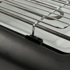 Girmi Barbecue Con Griglia Inox 2000W 34X24,50 Regolazione Temperatura