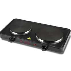 Girmi Fornello Elettr. 2F 1000+1500Wdiam.15,5+18,5Cm Reg.temp.