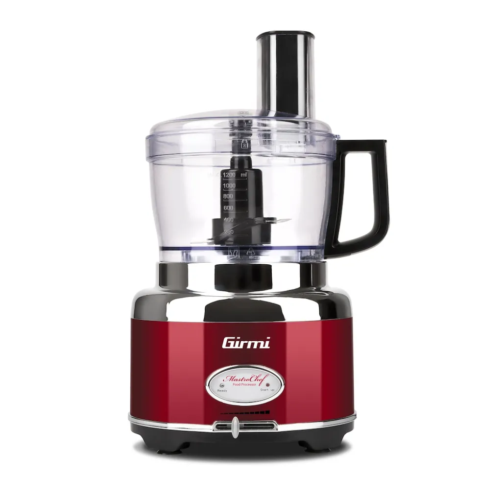 Girmi Robot Cuc Multifunzione 600W 1,2L Vintage Rosso