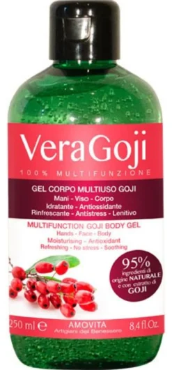 Goji Gel Corpo Antiossidante Multiuso 250 ml Amovita