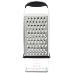 Grattugia a 4 lati con contenitore - Oxo