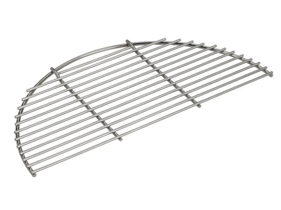 Griglia a mezzaluna in acciaio per barbecue Big Green Egg XL