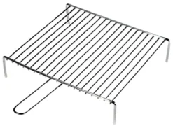 Griglia barbecue Ompagrill 00740 tondino pesante Cromo lucido