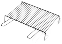 Griglia barbecue Ompagrill 00750 tondino pesante Cromo lucido