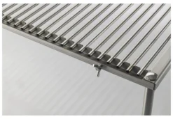 Griglia barbecue R.Zeta K2 Cromo lucido