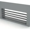 Griglia cappa Airforce KRASP003 per zoccolo cucina Grigio
