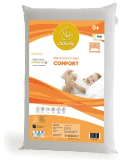Guanciale lettino Italbaby 020 3050 COMFORT Slim Bianco