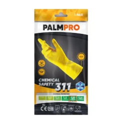 Guanti in lattice riusabili Palmpro Chemical Safety taglia M