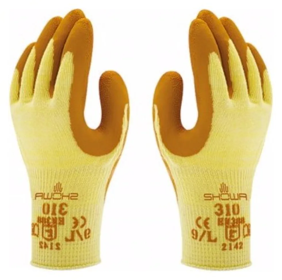 Guanti lavoro Issaline SH310030XL SHOWA GLOVES Giallo e Arancio
