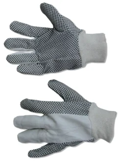 Guanti lavoro Neri 338041 POLKA giardinaggio Bianco grezzo
