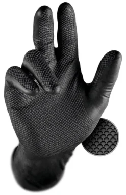 Guanti monouso Issaline 246BKL GRIPPAZ Nero