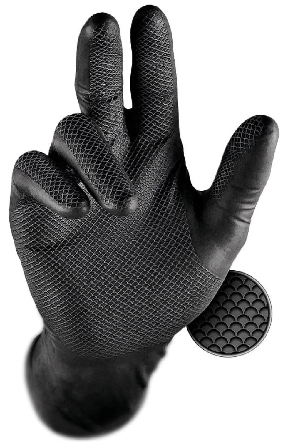 Guanti monouso Issaline 246BKL GRIPPAZ Nero