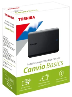 Hard Disk esterno Toshiba HDTB520EK3AA CANVIO BASICS Portable Black