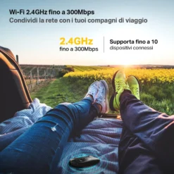 Hotspot mobile 4G LTE TP-Link TL-M7010 con batteria 2000mAh