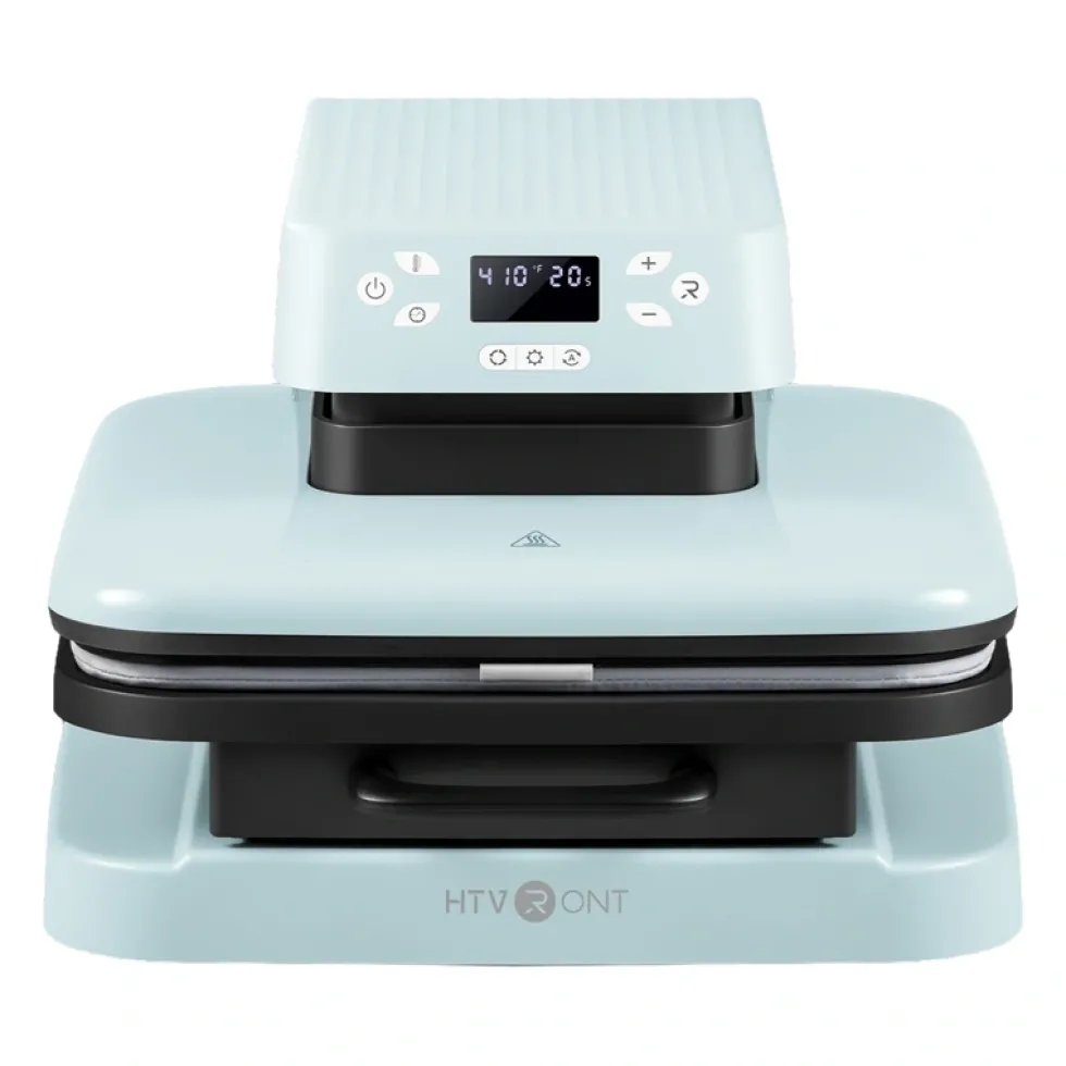 HTVRONT Auto1 Pressa a Caldo per Trasferimento Termico (Blu)