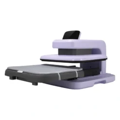HTVRONT Pressa a Caldo Digitale Automatica (Viola) per Transfer Termici