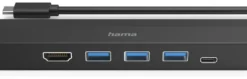 HUB Hama 00200144 USB C Black