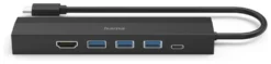HUB Hama 00200144 USB C Black