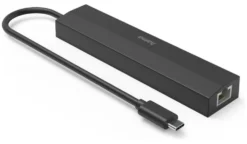 HUB Hama 00200144 USB C Black