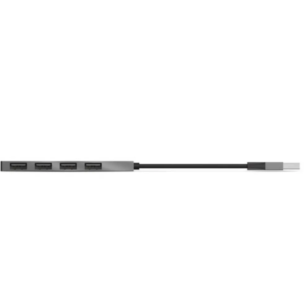 Hub USB 2.0 Trust 23786 con 4 porte in alluminio