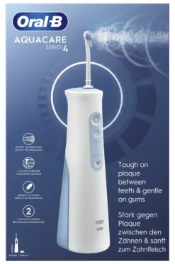 Idropulsore Oral B 436409 AQUACARE 4 Bianco e Azzurro