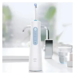 Idropulsore Oral B 436409 AQUACARE 4 Bianco e Azzurro