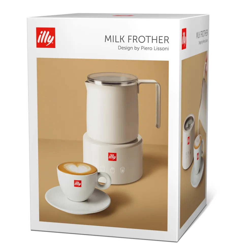 Illy Caffè Cappucinatore Milkfrother Bianco