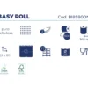 Imballo 12 confezioni di 2 bobine 800 strappi BasyRoll