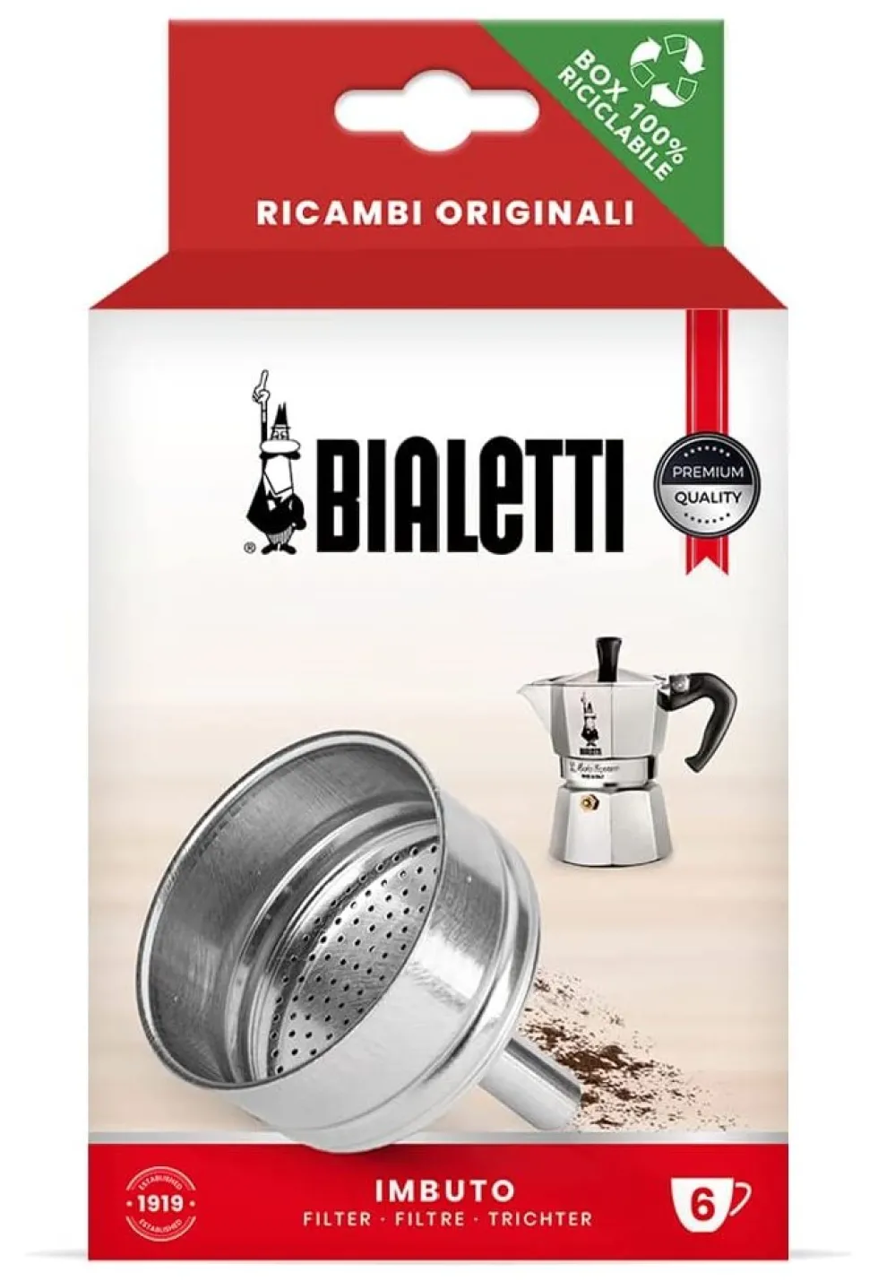 Imbuto caffettiera Bialetti 0800135 MOKA EXPRESS