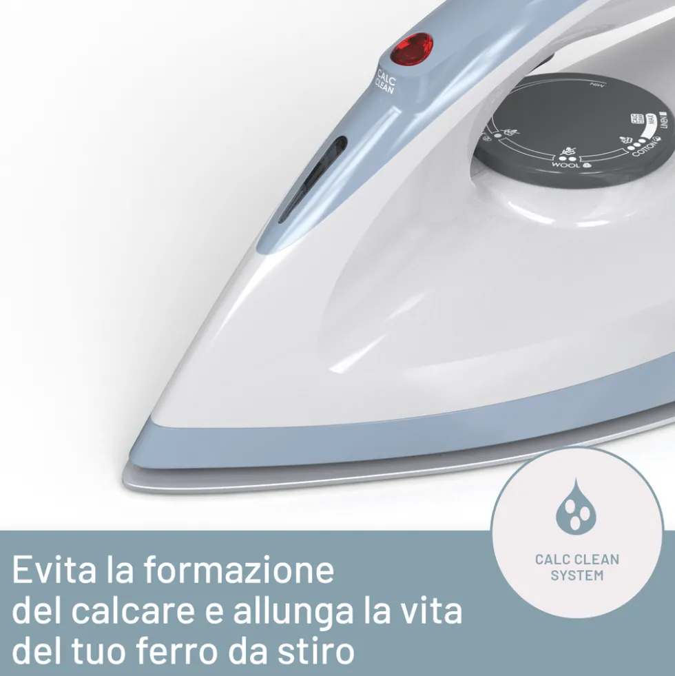 Imetec Sist. Stirante A Freddo 2400W 5Bar Serbatoio 1,2L - Tecn. Calcclean