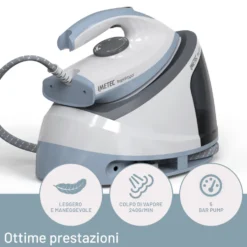 Imetec Sist. Stirante A Freddo 2400W 5Bar Serbatoio 1,2L - Tecn. Calcclean
