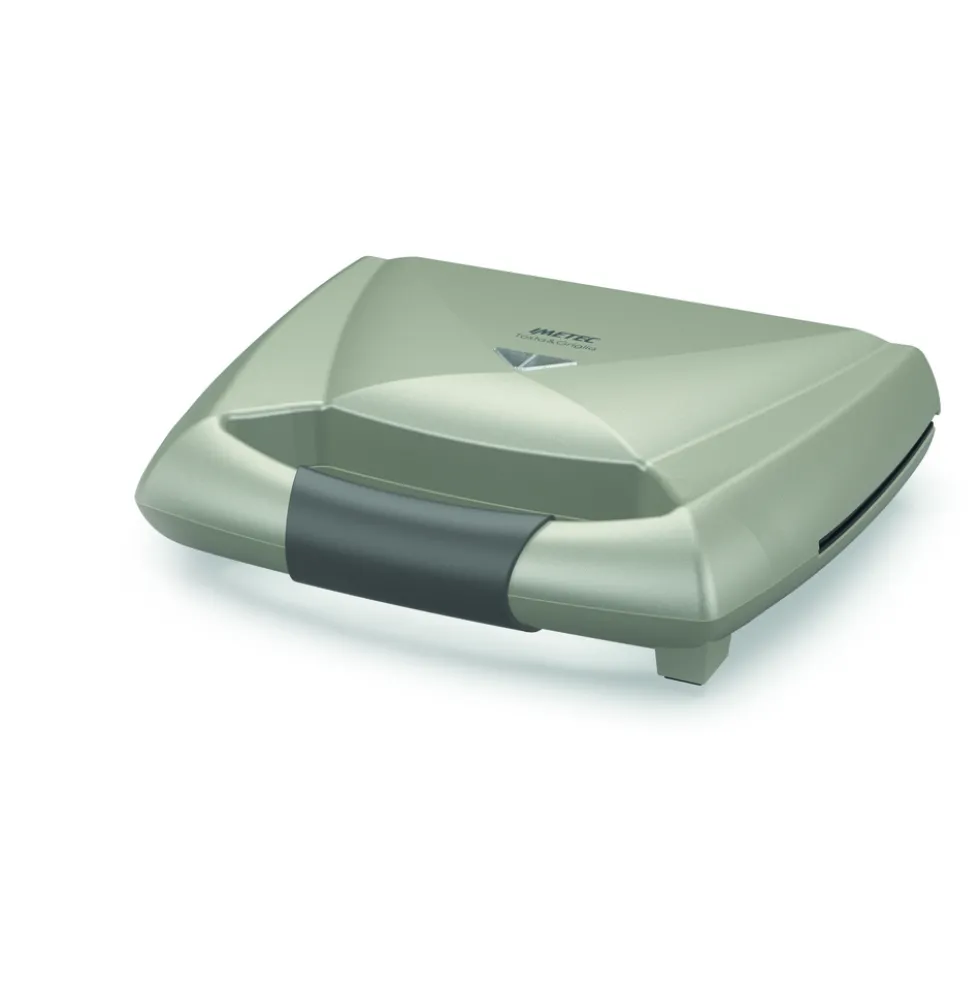 Imetec Tostiera 800W Piastre Xlchampagne