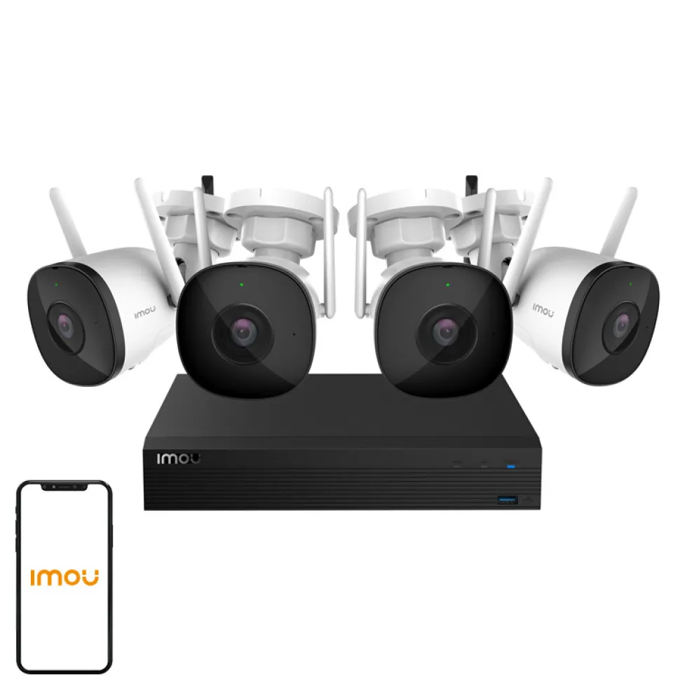 IMOU Kit Pro: Kit Videosorveglianza WiFi Avanzato per la Tua Sicurezza