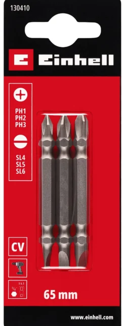Inserti doppi impronte croce e taglio Einhell 49130410