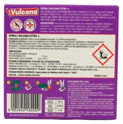 Insetticida spirale Vulcano 408355 Extra +