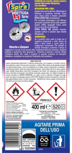 Insetticida spray Spira 10666