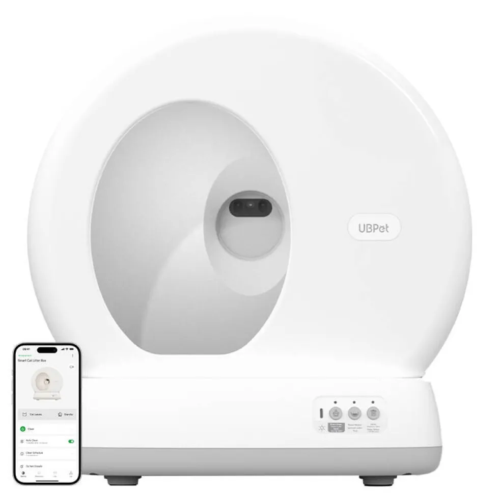 Intelligent self-cleaning cat litter box with camera UBPet C10 Pro