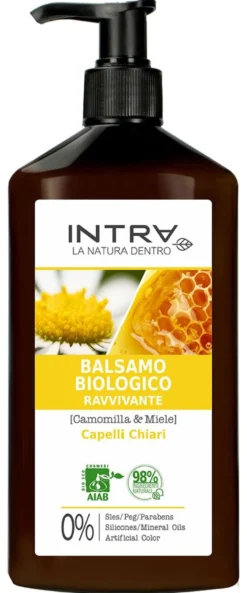 Intra balsamo biologico ravvivante camomilla e miele Harbor