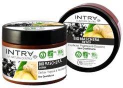 Intra maschera bio detox carbone vegetale e zenzero 250 ml Harbor