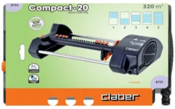 Irrigatore fuori terra Claber 8753 GARDENLIFE Compact 20